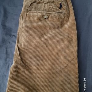 Ralph Lauren Polo Men's Brown Corduroy Pants Medium 30x30